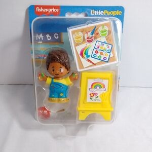 Fisher-Price Little People Little Boy Art Student